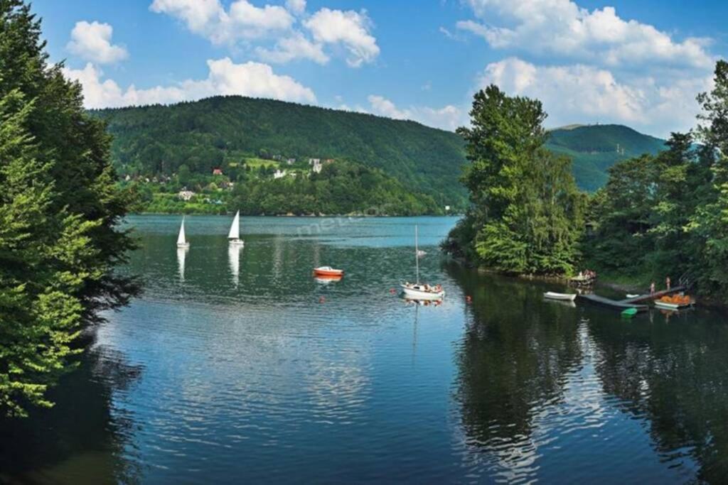 Komfortowy Nowoczesny Apartament Kustronia Z Garazem Balkonem Wanna Bielsko-Biała Dış mekan fotoğraf
